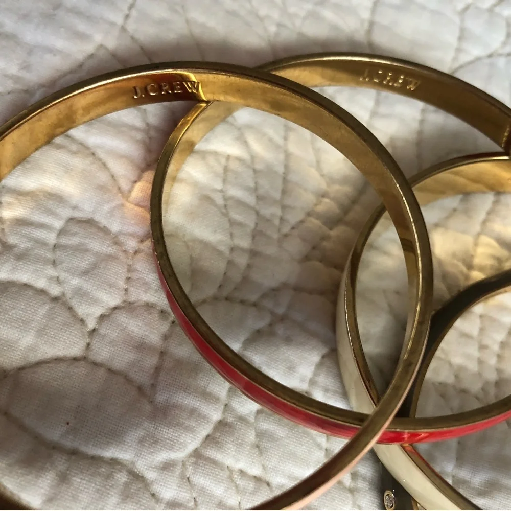 🎉SALE!!🎉 J. Crew Set of 4 Bangle Bracelets - Picture 2 of 6